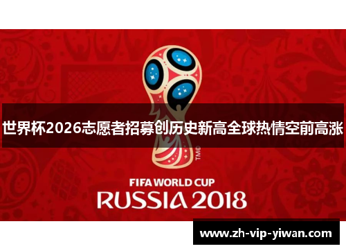 世界杯2026志愿者招募创历史新高全球热情空前高涨 世界杯2026志愿者招募创历史新高全球热情空前高涨